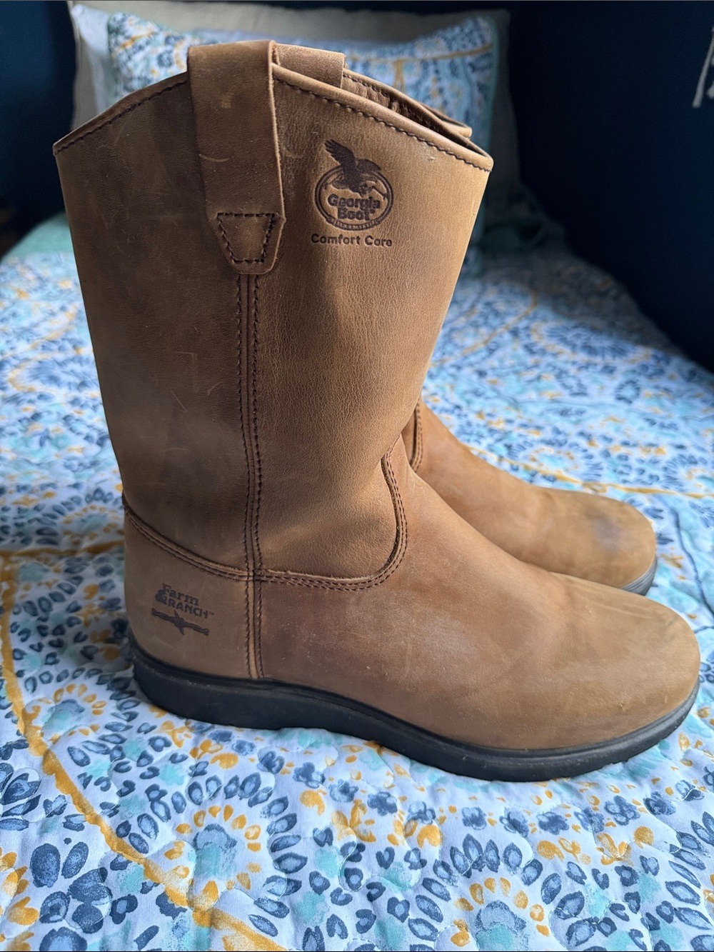 Georgia Boot Farm and Ranch Wellington work Boots